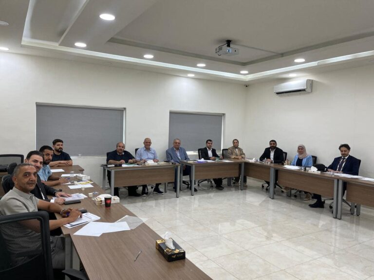 اجتماع لجنة التدريب