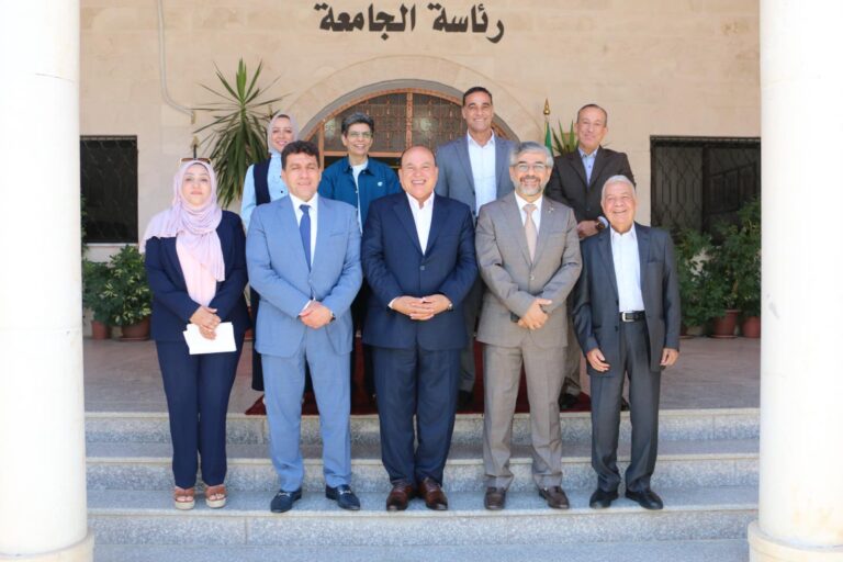 زيارة جامعة جرش الأهلية