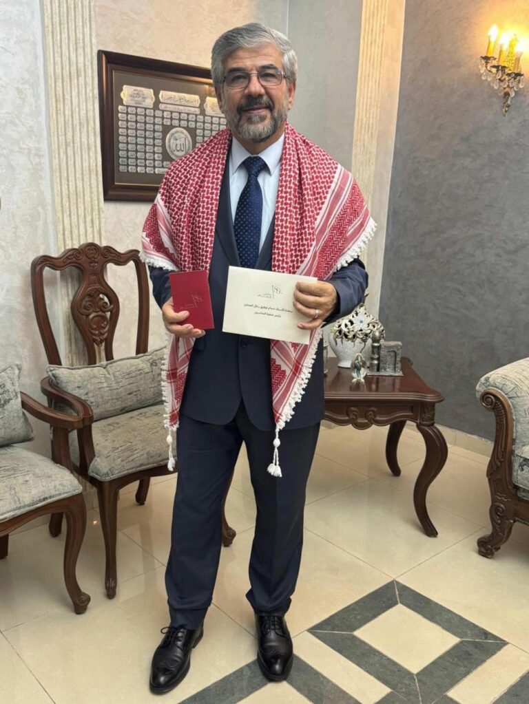 “رئيس جمعية المحاسبين القانونيين الأردنيين يشارك في الحفل الرسمي بمناسبة عيد الاستقلال الثمانين”